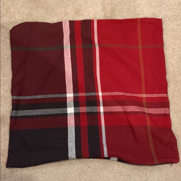 Pottery Barn Accents Two Pottery Barn Plaid Pillow Covers Poshmark